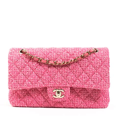 chanel mini flap tweed|chanel flap 2.55.